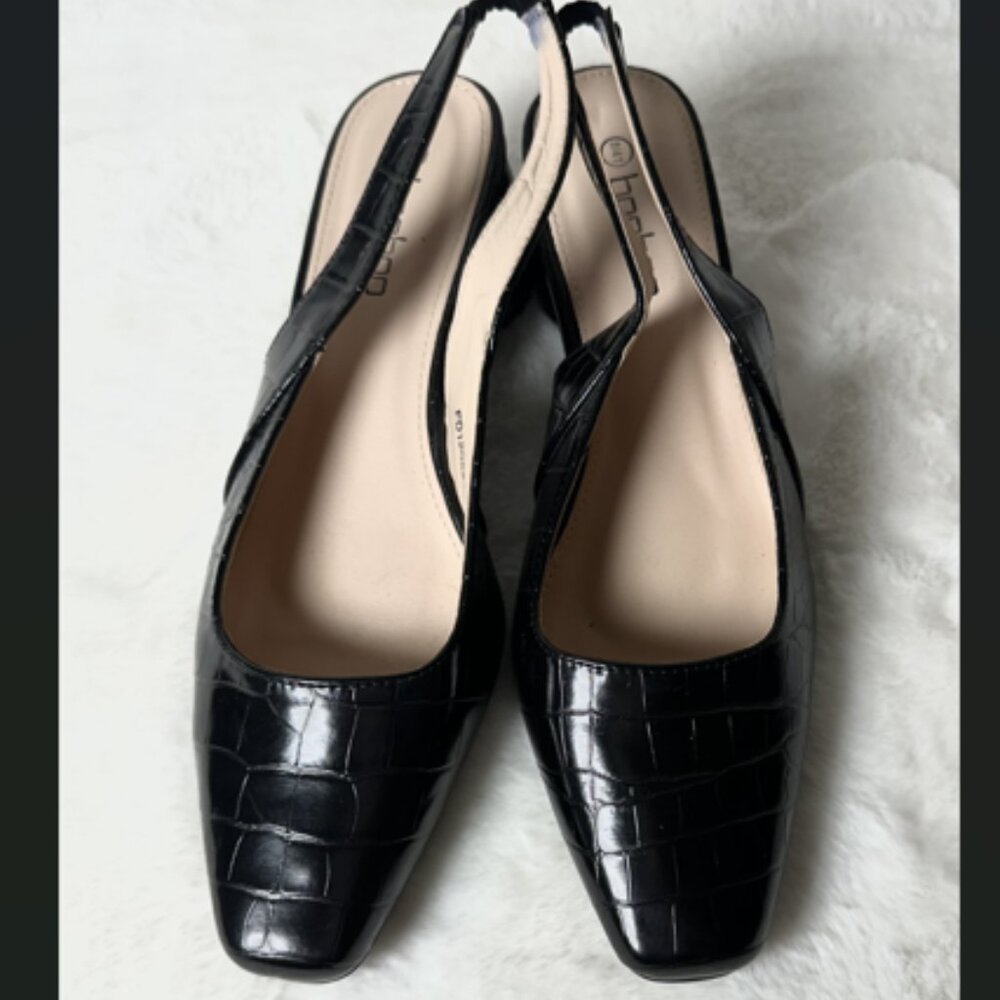 Classic Timeless Slingback Kitten Heels - Size 9.5